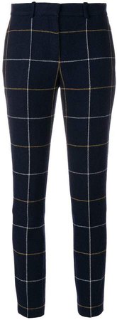 Sonia By checked tapered trousers