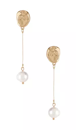 petit moments Kylie Earrings in Gold | REVOLVE