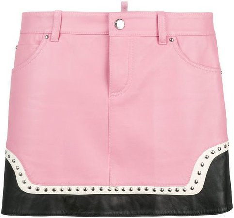 DSQUARED2 studded mini skirt