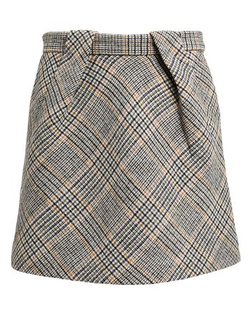 Samsøe & Samsøe | Blesa Checked Mini Skirt | INTERMIX®
