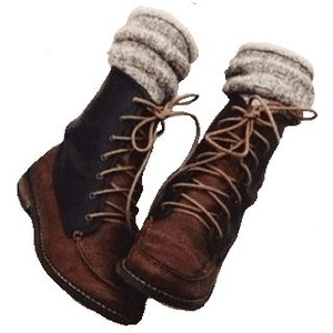 leather boots png