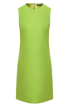 Женское зеленое платье DOLCE & GABBANA — купить за 78750 руб. в интернет-магазине ЦУМ, арт. F6B6WT/FURDV