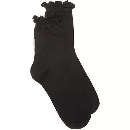 black ruffle socks - Google Search