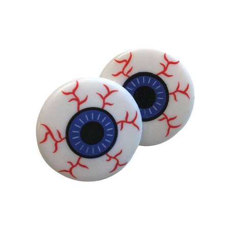 Big Eyeball Earrings big blue eyeball halloween spooky | Etsy