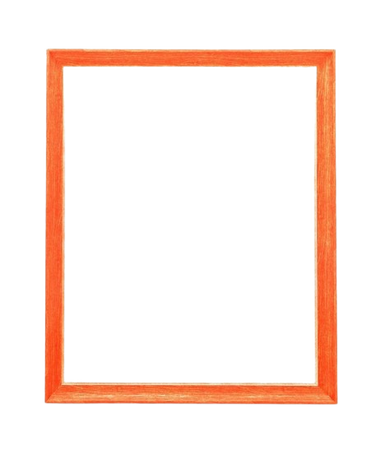 Orange Frame PNG:KlosetKouture