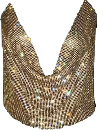 gold diamond top