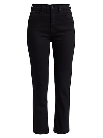 Shop Mother Rider High-Waisted Ankle Jeans | Saks Fifth Avenue