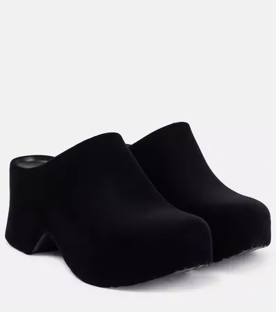 Terra Foam Clogs in Black - Loewe | Mytheresa