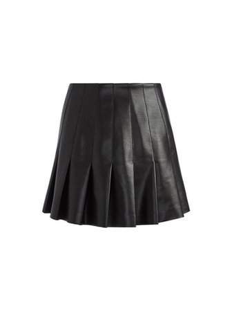 Carter Vegan Leather Mini Skirt | Alice And Olivia