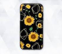 black sunflower iphone - Google Search