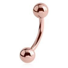 rose gold belly rings - Google Search