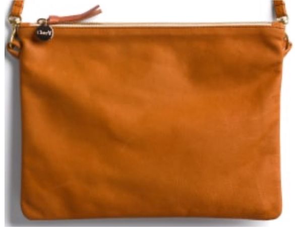 brown leather crossbody