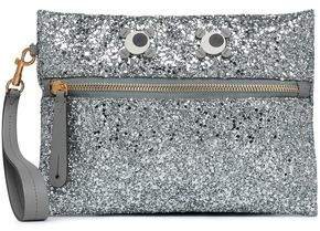 Appliqued Glittered Pvc Pouch