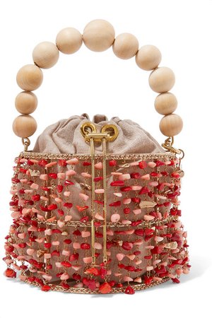 Rosantica | Antares embellished bucket bag | NET-A-PORTER.COM