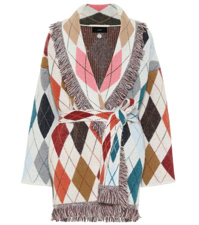 NEW ARRIVAL ALANUI Jacquard wool-blend cardigan $ 1,936