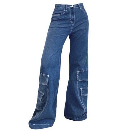 Baggy Pocket Mom Jeans - Boogzel Apparel