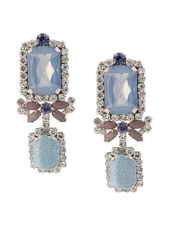 Mignonne Gavigan Isabella Drop Earrings E298104 Blue | Farfetch