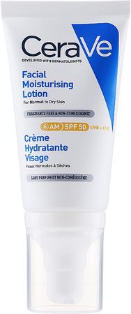 Λοσιόν για κανονικό και ξηρό δέρμα - CeraVe Facial Moisturising Lotion SPF 50 | Makeup.gr