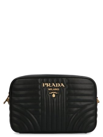 Prada Prada 'diagramme' Bag - Black - 10961750 | italist