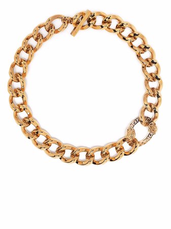 Shop Versace Medusa Head motif necklace with Express Delivery - FARFETCH