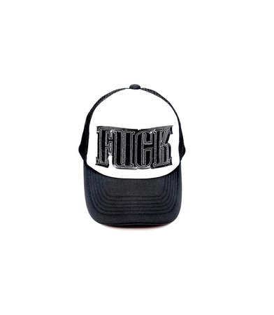 @lakevienna sur Instagram : Number (N)ine SS06 "FUCK" Trucker Hat