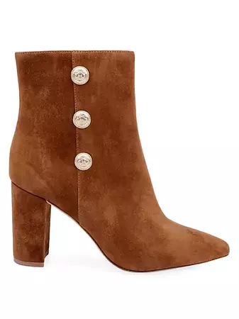 Shop L'AGENCE Theodora II Suede Boots | Saks Fifth Avenue
