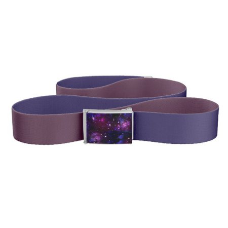 Midnight Blue Purple Galaxy Belt | Zazzle.com