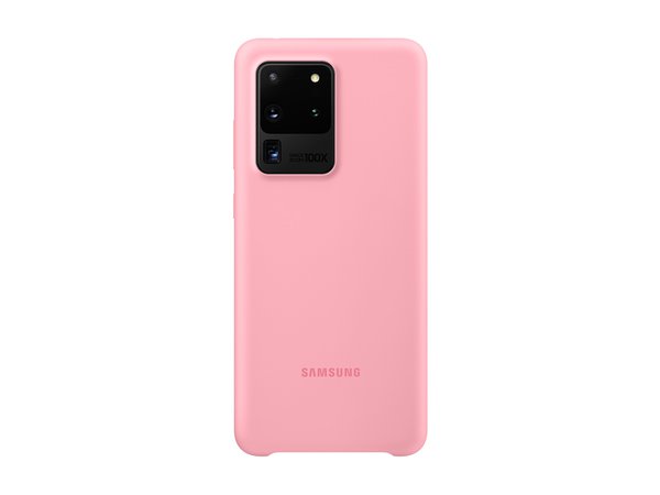 Galaxy S20 Ultra 5G Silicone cover Pink Mobile Accessories - EF-PG988TPEGUS | Samsung US