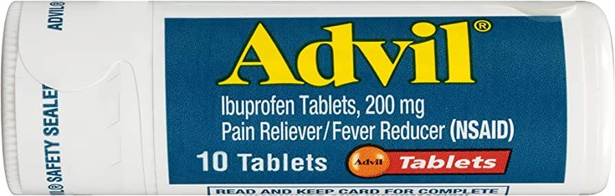 Amazon.com: Advil - 10 Coated Tablets : Health & Household