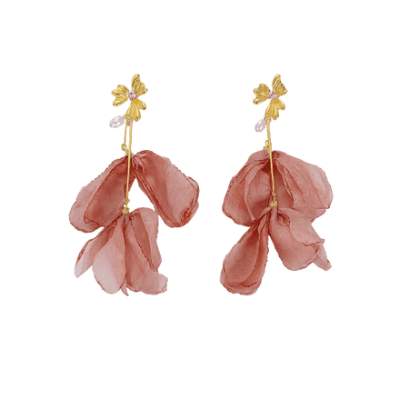 JESSICABUURMAN – KONYO Flower Earrings - Pair