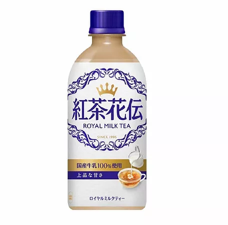 Kocha Kaden Royal milk tea 440ml Coca colaJapan紅茶花伝ロイヤルミルクティー | Soya Athens-Glyfada
