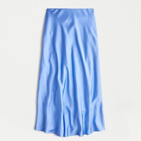 Pull-on Slip Skirt : | J.Crew blue