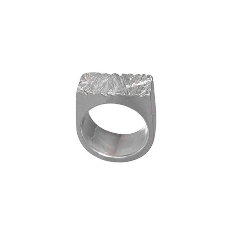 Rugged Ring in sterling silver | Edge Only designer jewelry Ireland