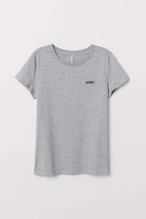 Jersey T-shirt - Gray