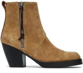 Pistol Suede Ankle Boots
