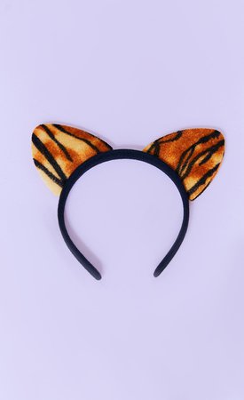 Tiger Ears Headband | Accessories | PrettyLittleThing USA
