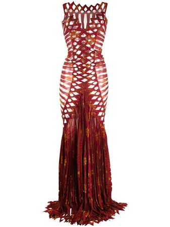 Gianfranco Ferré Pre-Owned 1990s Geometric cut-out Dress - Farfetch