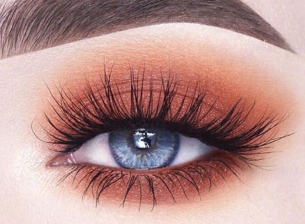 copper eye makeup