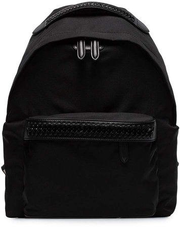 logo strap backpack
