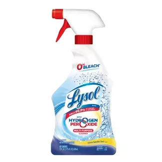 Lysol Power And Free Multi-Purpose Citrus Sparkle Cleaner Spray - Bleach Free - 22 Fl Oz : Target