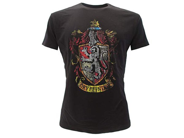 T-Shirt GRYFFINDOR Haus Symbol WAFFEN Harry Potter - 100% Offiziell WARNER BROS: Amazon.de: Bekleidung