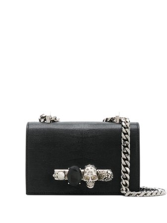 Alexander McQueen mini Jeweled crossbody bag
