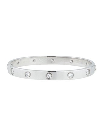 Cartier 10 Diamond LOVE Bracelet - Bracelets - CRT58202 | The RealReal