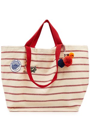 Tami Large Striped Cotton Tote Gr. One Size