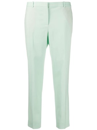 Fabiana Filippi Slim-Fit Trousers PAD260B1860000C095 Green | Farfetch