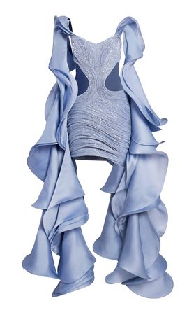 The Sequined Sculpted Mini Dress By Gaurav Gupta | Moda Operandi