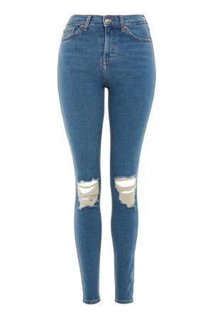 Authentic Ripped Jamie Jeans - Jamie Jeans - Clothing - Topshop USA