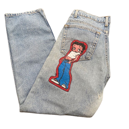 betty boop jeans