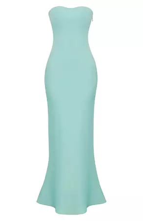 HOUSE OF CB Strapless Mermaid Gown | Nordstrom