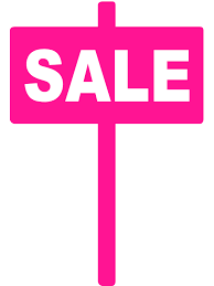 pink sale sign - Google Search